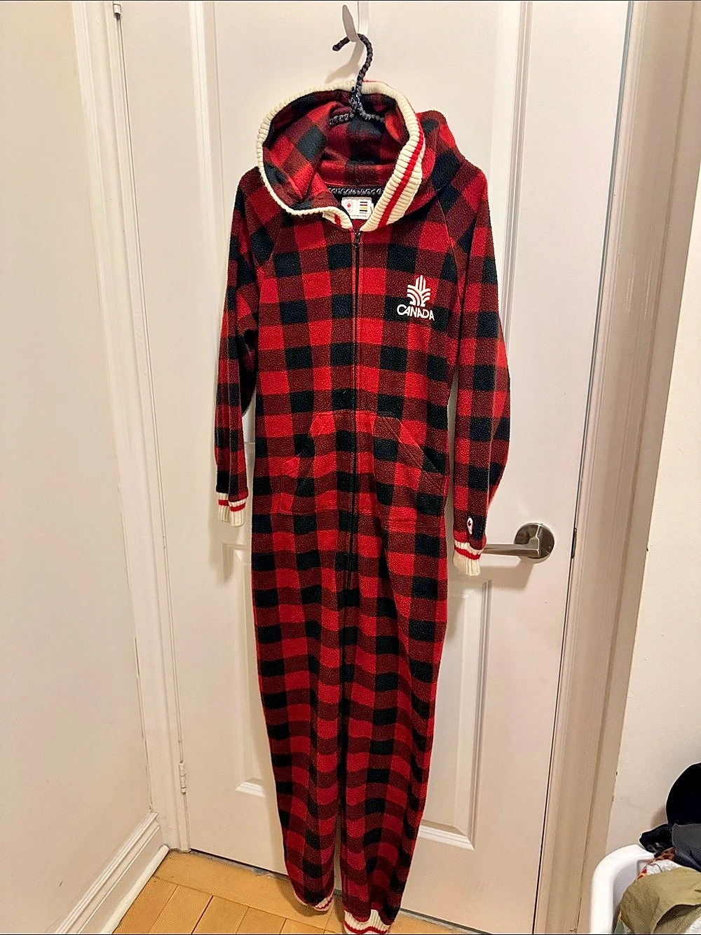 Hudson’s Bay Olympic Official Outfitter one-piece Plaid One-Piece Size Small